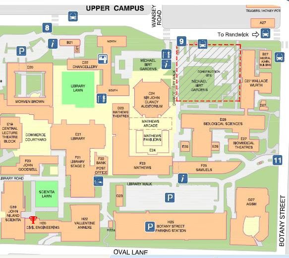 unsw map